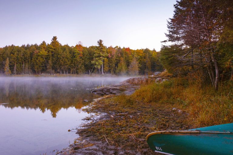 La Pêche Lake Canoe Camping