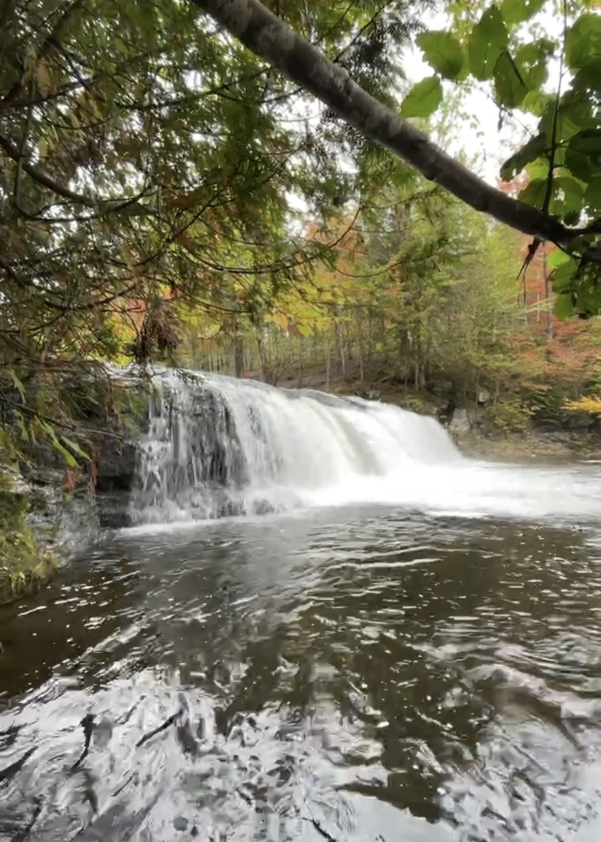 Video still of Dunbar Falls